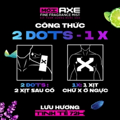 Xịt Thơm Nước Hoa AXE - Chai 135ML