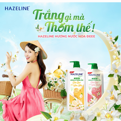 Sữa Tắm Dưỡng Thể Hazeline Hương Hoa - Chai 800G