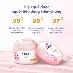 Smoothie Tẩy Tế Bào Chết Body Dove  Hũ 298G