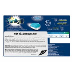 Hộp Viên Rửa Chén Bát Sunlight - 28 Viên/Hộp