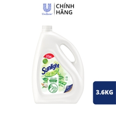 Nước Rửa Chén Bát Sunlight (Trắng) - Can 3.5Kg