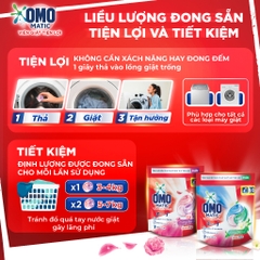 Viên Giặt OMO MATIC Tiện Lợi 3 Trong 1 Hương Tinh Tế (Dùng Thử) - 6 Viên/ Túi