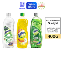 Nước Rửa Chén Bát Sunlight Thiên Nhiên - Chai 400G