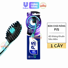Bàn Chải Đánh Răng PS 4D Kháng Khuẩn Cao Cấp