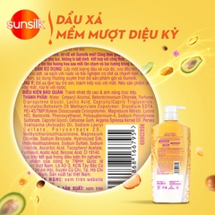 Dầu Xả Sunsilk Chai 600G