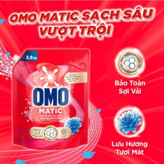 Nước Giặt OMO MATIC Cửa Trước | Cửa Ngang Chuyên Gia Giữ Màu - Túi 3.6KG