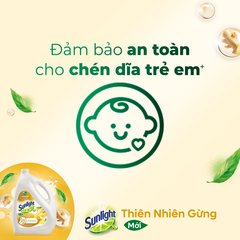 Nước Rửa Chén Bát Sunlight Gừng - Túi 3.3KG