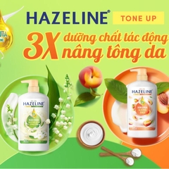 Sữa Tắm Dưỡng Thể Hazeline Sữa Gạo Hương Hoa Bưởi - Lọ 350G