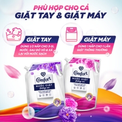 Nước Giặt Comfort Dưỡng Vải Hương Thời Thượng - Túi 3.6Kg