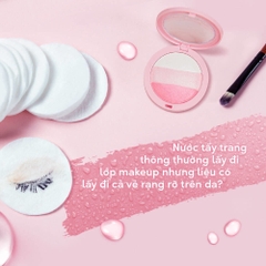 Nước Tẩy Trang Pond Micellar Water Vitamin Và Hoa Hồng Sáng Da - Chai 235ML