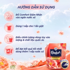 Nước Xả Vải Comfort Hương Nước Hoa Thiên Nhiên Thanh Xuân - Túi 1.7L