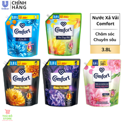 Nước Xả Vải Comfort Chăm Sóc Chuyên Sâu - Túi 3.7L