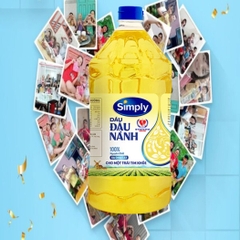 Dầu Ăn Simply Đậu Nành - Chai 2L
