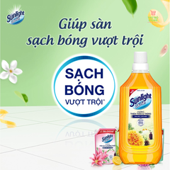 Nước Lau Sàn Sunlight Tinh Dầu Hương Thiên Thảo & Thông - Chai 1KG