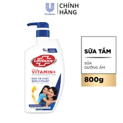 Sữa Tắm Lifebuoy Sạch Khuẩn Bảo Vệ Khỏi 99.9% Vi Khuẩn - Chai 800G