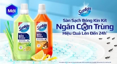 Nước Lau Sàn Sunlight BIOSHIELD - Chai 1KG