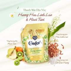 Nước Xả Vải Comfort Thiên Nhiên Thanh Khiết - Túi 1.7L