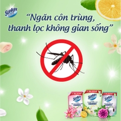 Nước Lau Sàn Sunlight Hương Hoa Oải Hương Lavender - Túi 3.6Kg