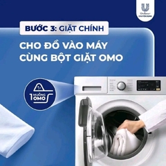 Bột Giặt OMO Chuyên Dụng Trắng Sạch Khử Mùi Hiệu Quả - Túi Lớn 5.5KG