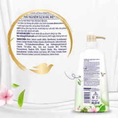 Dầu Gội Dove Dưỡng Tóc Chắc Khỏe Tự Nhiên Matcha - Chai 640G