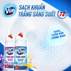 Nước Tẩy Bồn Cầu Vim Trắng - Chai 870ML