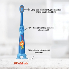 Bàn Chải Đánh Răng PS Cho Bé 2-6 Tuổi