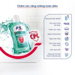 Nước Súc Miệng PS Chuyên Gia Kháng Khuẩn - Chai 300ML