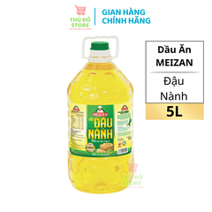 Dầu Ăn Meizan Đậu Nành - Chai 5L