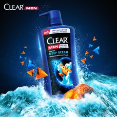 Dầu Gội Đầu Clear Men Cho Nam Đánh Bay Gàu 600G/ 630G