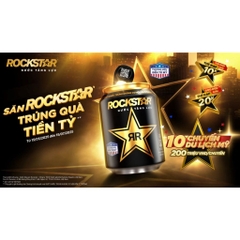 PEP Nước Tăng Lực Rockstar - Thùng 24 Lon x 250ML