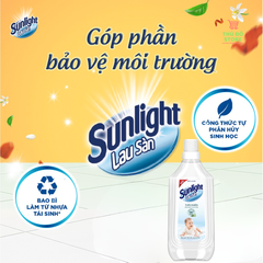 Nước Lau Sàn Sunlight Thiên Nhiên Trắng Tre & Lô Hội - Chai 1KG