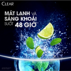 Dầu Gội CLEAR Mát Lạnh Bạc Hà Sạch Gàu - Chai 1.4KG