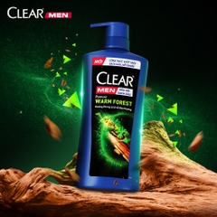 Dầu Gội Đầu Clear Men Cho Nam Đánh Bay Gàu 600G/ 630G