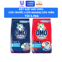 Bột Giặt Máy OMO MATIC - Túi Lớn 5.7KG
