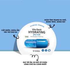Mặt Nạ Phục Hồi Da Thô Ráp BNBG Vita Genic Hydrating Jelly Mask (Xanh Dương) - Miếng 30ML