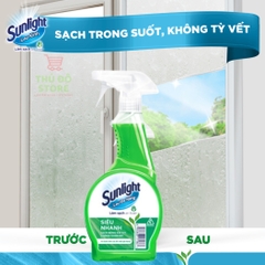Nước Xịt Lau Sunlight Đa Năng Siêu Nhanh - Chai 520ML (Xanh Lá - Nâng Cấp Từ CIF)