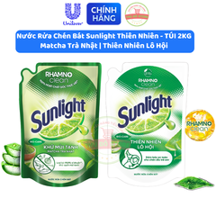 Nước Rửa Chén Bát Sunlight - Túi Nhỡ 2KG