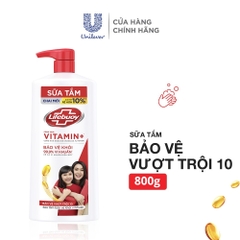 Sữa Tắm Lifebuoy Sạch Khuẩn Bảo Vệ Khỏi 99.9% Vi Khuẩn - Chai 800G