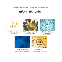 Mặt Nạ BANOBAGI Vita Genic Jelly Mask Lifting Nâng Cơ Săn Chắc Da Cho Da Đàn Hồi Chống Lão Hóa & Chảy (Đỏ) - Miếng 30ML