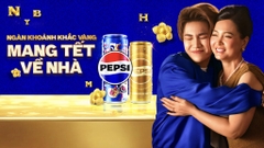 PEP Nước Uống Có Ga Pepsi Tài Lộc Tết (Lon Vàng) - Thùng 24 Lon x 235ML