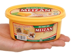 Bơ Thực Vật Meizan Margarine Thơm Ngon Đầy Vị - Hộp 200G
