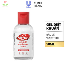 Gel Rửa Tay Khô Lifebuoy Bảo Vệ Vượt Trội 10 - Chai 50ML