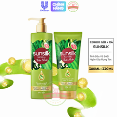 *CB Gội Xả Sunsilk Dừa 380ML + 330ML