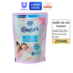 Nước Xả Vải Comfort Thơm Dịu Êm Cho Quần Áo Bé - Túi 250ML