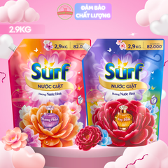 Nước Giặt Surf Hương Nước Hoa - Túi 2.9KG