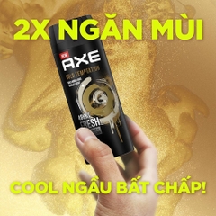 Xịt Nước Hoa Toàn Thân Khử Mùi AXE Màu Vàng Gold Chai 135ML