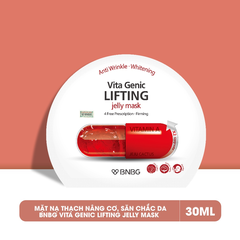 Mặt Nạ Phục Hồi Da Lão Hóa BNBG Vita Genic Lifting Jelly Mask (Đỏ) - Miếng 30ML