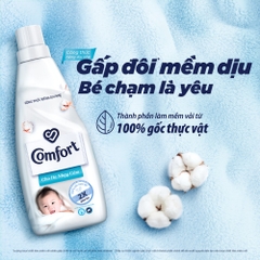 Nước Xả Vải Comfort Thơm Dịu Êm Phù Hợp Cả Gia Đình & Cho Bé - Túi 3L