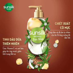 *CB Gội Xả Sunsilk Dừa 380ML + 330ML