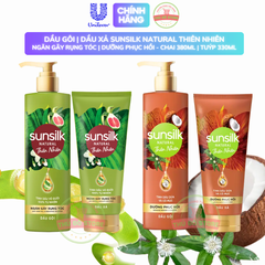 *CB Gội Xả Sunsilk Dừa 380ML + 330ML